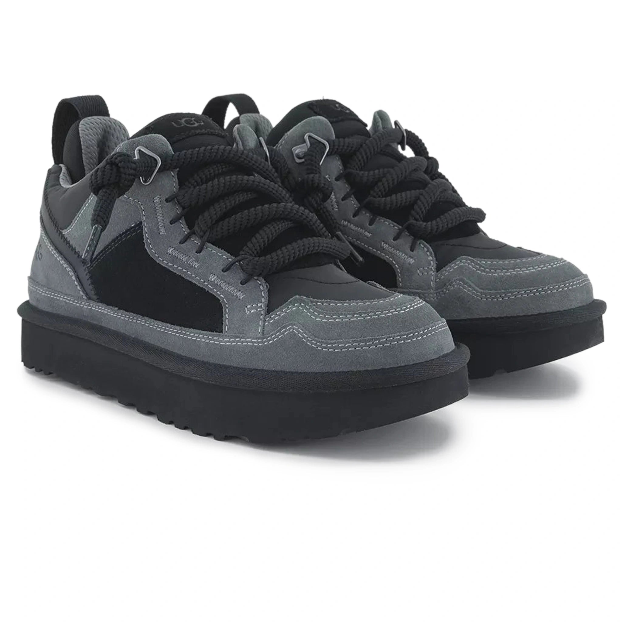 Front side view of UGG Lowmel Trainer Spring Rainstorm (W)